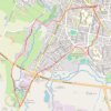 Itinéraire Fougères, distance, dénivelé, altitude, carte, profil, trace GPS