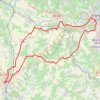 Itinéraire Boucle Pons – Port du Lys au départ de Cognac, distance, dénivelé, altitude, carte, profil, trace GPS