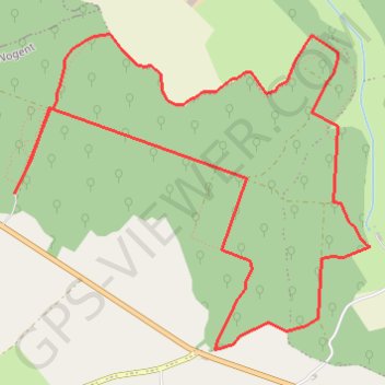 Itinéraire Nogent l'abigan, distance, dénivelé, altitude, carte, profil, trace GPS