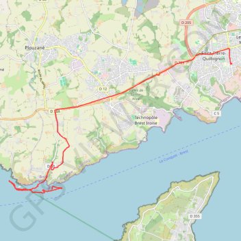 Itinéraire Parcours du 23/01/2022 21h19, distance, dénivelé, altitude, carte, profil, trace GPS