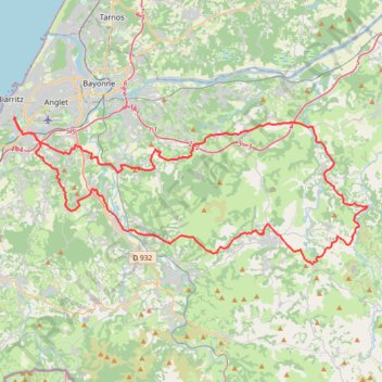 Itinéraire Cols basques 2026 89km pg-22996633-23983001, distance, dénivelé, altitude, carte, profil, trace GPS