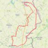 Itinéraire La route du lin - Hondschoote, distance, dénivelé, altitude, carte, profil, trace GPS