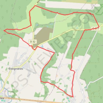 Itinéraire Les Rièzes de Maubert, distance, dénivelé, altitude, carte, profil, trace GPS