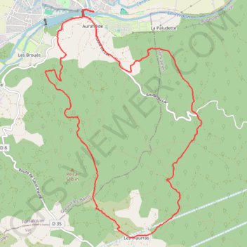 Itinéraire 1, distance, dénivelé, altitude, carte, profil, trace GPS