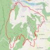 Itinéraire St Nazaire, distance, dénivelé, altitude, carte, profil, trace GPS
