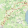 Itinéraire La JCM - randonnée en pays valognais, distance, dénivelé, altitude, carte, profil, trace GPS