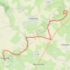 Itinéraire MATIN, distance, dénivelé, altitude, carte, profil, trace GPS