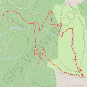 Itinéraire Boucle du Châtel, distance, dénivelé, altitude, carte, profil, trace GPS