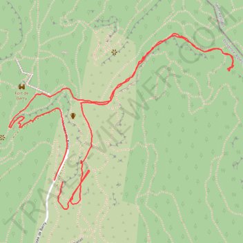 Itinéraire Barry, distance, dénivelé, altitude, carte, profil, trace GPS