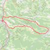 Itinéraire De Foix à Lavelanet par Roquefixade, distance, dénivelé, altitude, carte, profil, trace GPS