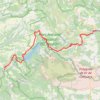 Itinéraire 1-Quinson - Castellane V2, distance, dénivelé, altitude, carte, profil, trace GPS