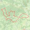 Itinéraire La Grande-Verrière, distance, dénivelé, altitude, carte, profil, trace GPS