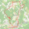 Itinéraire La Colombèche - VTT N°5, distance, dénivelé, altitude, carte, profil, trace GPS