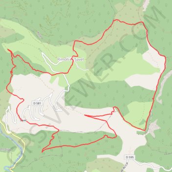 Itinéraire La Pale par Savel, distance, dénivelé, altitude, carte, profil, trace GPS