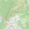 Itinéraire Samoëns, La Bourgeoise, distance, dénivelé, altitude, carte, profil, trace GPS