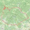 Itinéraire Lauw - Giromagny - Ballon d'Alsace - Sewen - Lauw, distance, dénivelé, altitude, carte, profil, trace GPS