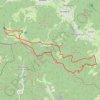 Itinéraire Par les crêtes au dessus de Masevaux, distance, dénivelé, altitude, carte, profil, trace GPS