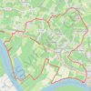 Itinéraire La Garonne et les coteaux, distance, dénivelé, altitude, carte, profil, trace GPS