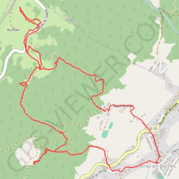 Itinéraire Plan du Salève depuis Vovray-en-Bornes, distance, dénivelé, altitude, carte, profil, trace GPS