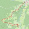 Itinéraire Lac du Cloud, distance, dénivelé, altitude, carte, profil, trace GPS