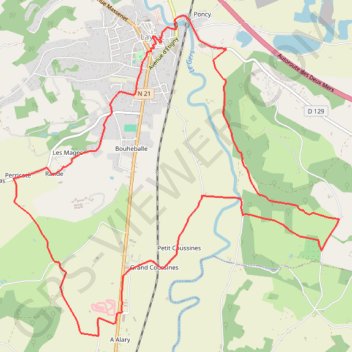 Itinéraire Layrac, une randonnée dans la vallée du Gers - Pays de l'Agenais, distance, dénivelé, altitude, carte, profil, trace GPS