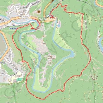 Itinéraire Ta première randonnée avec Trails (Démo), distance, dénivelé, altitude, carte, profil, trace GPS