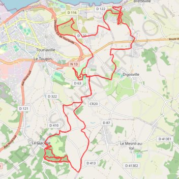 Itinéraire 0 - EDC 2026 V2, distance, dénivelé, altitude, carte, profil, trace GPS