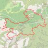 Itinéraire Vallon de l'Amandier - Allauch, distance, dénivelé, altitude, carte, profil, trace GPS