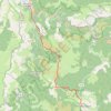 Itinéraire De Florac à Barre des Cévennes, distance, dénivelé, altitude, carte, profil, trace GPS