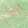 Itinéraire Marathon dans le Pays de Bitche, distance, dénivelé, altitude, carte, profil, trace GPS