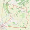 Itinéraire Astaffort - Cuq, distance, dénivelé, altitude, carte, profil, trace GPS