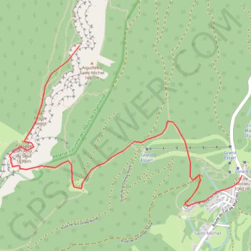 Itinéraire L'Aulp du Seuil, distance, dénivelé, altitude, carte, profil, trace GPS