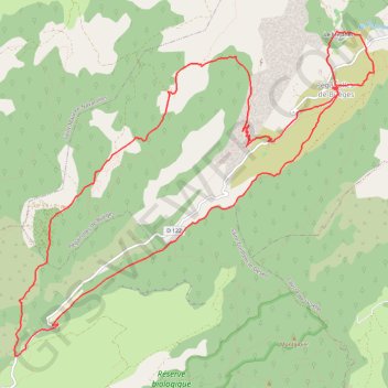 Itinéraire Séranne Pontel, distance, dénivelé, altitude, carte, profil, trace GPS