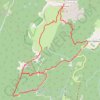 Itinéraire Charmant Som en boucle (Chartreuse), distance, dénivelé, altitude, carte, profil, trace GPS