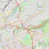 Itinéraire En parcourant la vallée de l'Auzette, distance, dénivelé, altitude, carte, profil, trace GPS