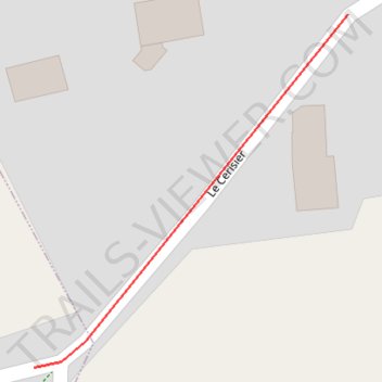 Itinéraire parcours CSO 16 mars 2025, distance, dénivelé, altitude, carte, profil, trace GPS