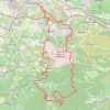 Itinéraire 2019-10-26 Trail des Hérétiques Pierre Palaisine et José Fernandes, distance, dénivelé, altitude, carte, profil, trace GPS