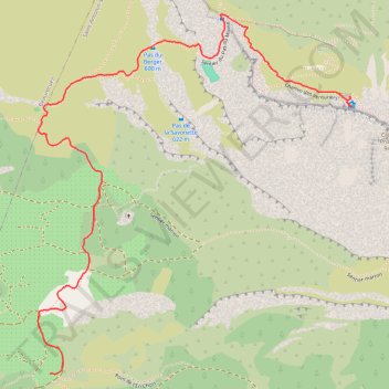 Itinéraire En Chois - Prieuré Sainte Victoire, distance, dénivelé, altitude, carte, profil, trace GPS