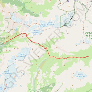 Itinéraire Fontanettes au refuge de la Femma, distance, dénivelé, altitude, carte, profil, trace GPS