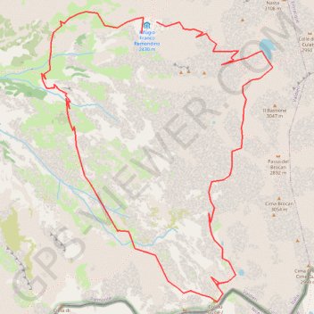 Itinéraire Lac de Nasta, distance, dénivelé, altitude, carte, profil, trace GPS