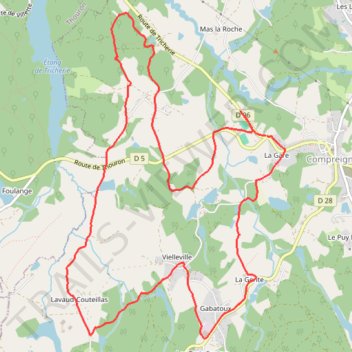 Itinéraire Randonnée du 03/02/2026 à 13:51, distance, dénivelé, altitude, carte, profil, trace GPS