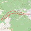 Itinéraire Giaveno-Colletto del Forno, distance, dénivelé, altitude, carte, profil, trace GPS