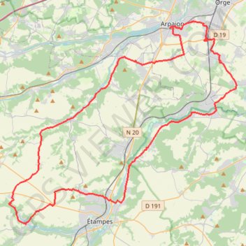 Itinéraire G3 - Chalo (à l'envers)-10343902, distance, dénivelé, altitude, carte, profil, trace GPS