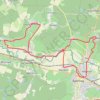 Itinéraire 🚴 Trace ,boucle du Dom Pérignon, distance, dénivelé, altitude, carte, profil, trace GPS