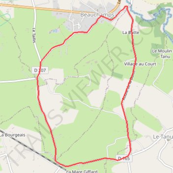 Itinéraire 1 - COURSE_338626241, distance, dénivelé, altitude, carte, profil, trace GPS