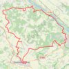 Itinéraire boucles-saumuroise-1-460559, distance, dénivelé, altitude, carte, profil, trace GPS