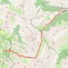 Itinéraire D'estenc à Saint dalmas, distance, dénivelé, altitude, carte, profil, trace GPS