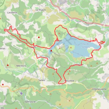 Itinéraire 20220523_095137, distance, dénivelé, altitude, carte, profil, trace GPS