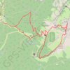 Itinéraire Chamechaude par la cheminée Ouest, distance, dénivelé, altitude, carte, profil, trace GPS