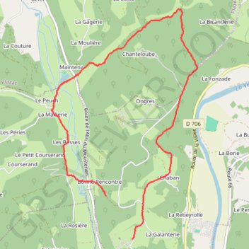 Itinéraire 10 mars 2021 à 14:30:11, distance, dénivelé, altitude, carte, profil, trace GPS